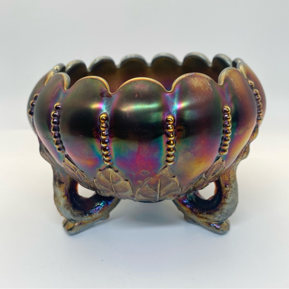 Antique Northwood carnival glass bowl